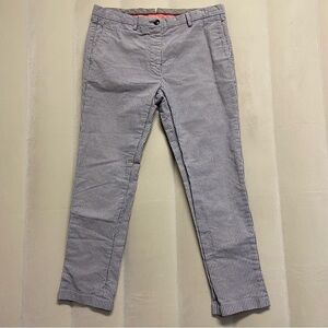 Mauro Grifoni Women’s Pants Medium 100% Cotton Pinstripe Striped Nautical